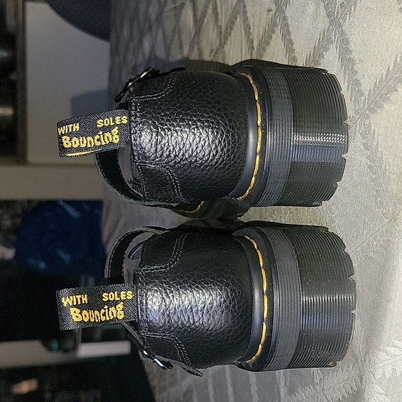 DR. Martens Addina Flower Buckle Maryjane Platforms - Picture 7 of 12